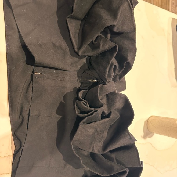 Dynamite Black Ruffled Off-Shoulder Top - Picture 2 of 5